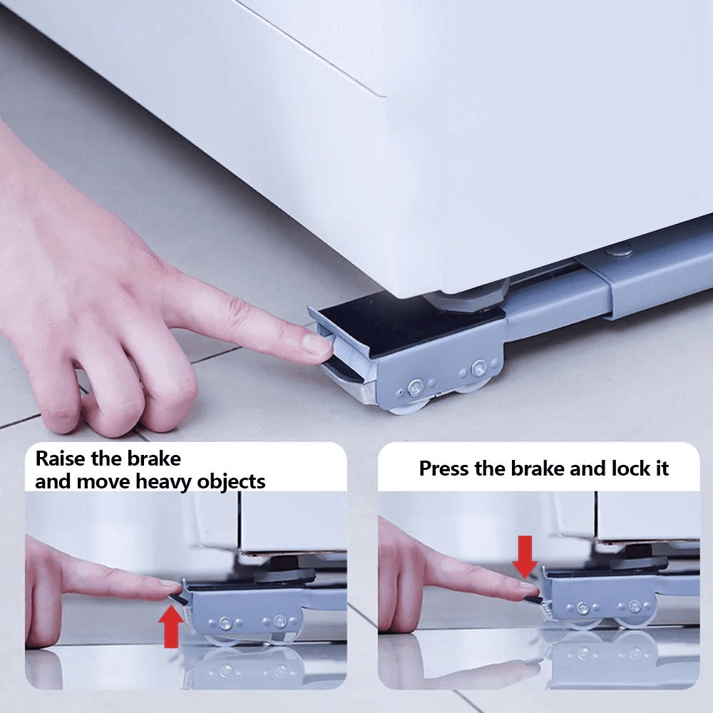 24 Wheel Heavy Duty Appliances Roller ( Holds Upto 500kg) Pack of 2