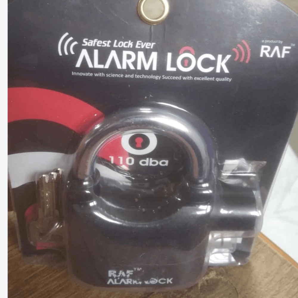 2 Modes Security Pad Lock With Smart Alarm
