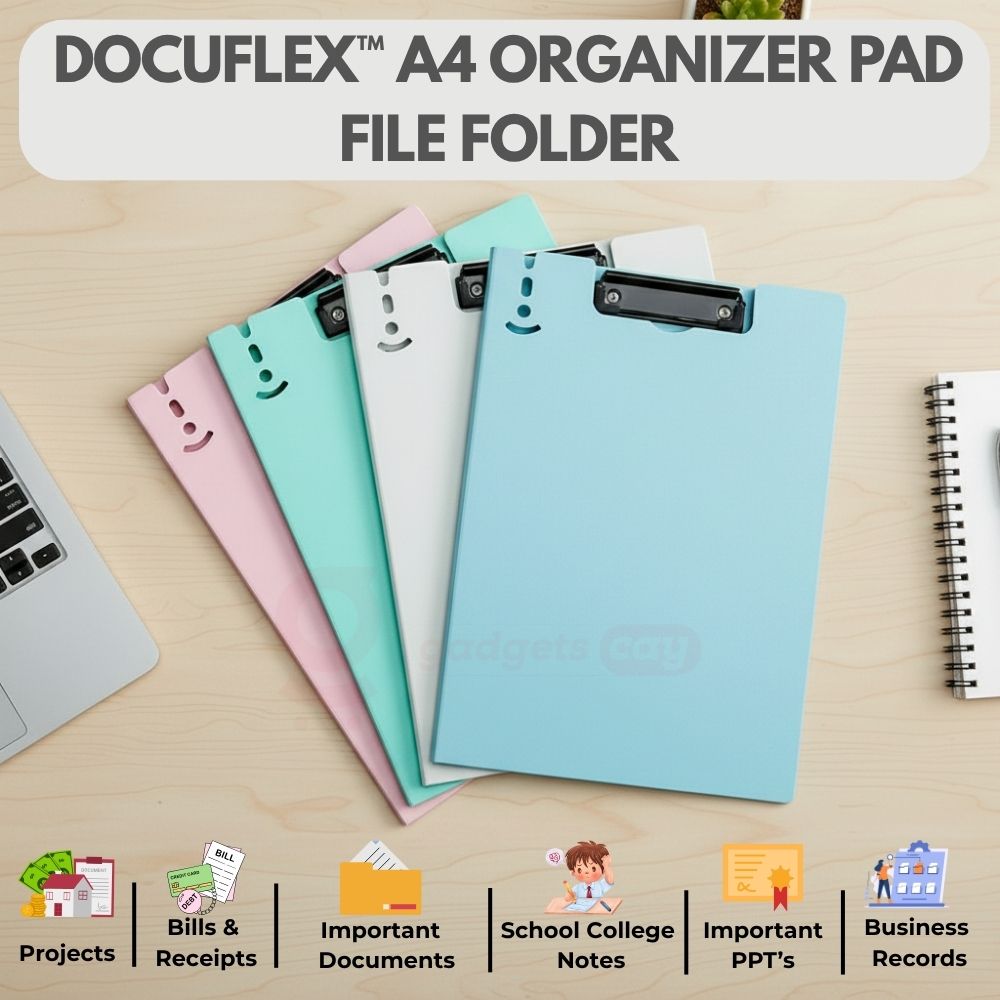 DocuFlex™ 360° A4 Organizer Pad File Folder