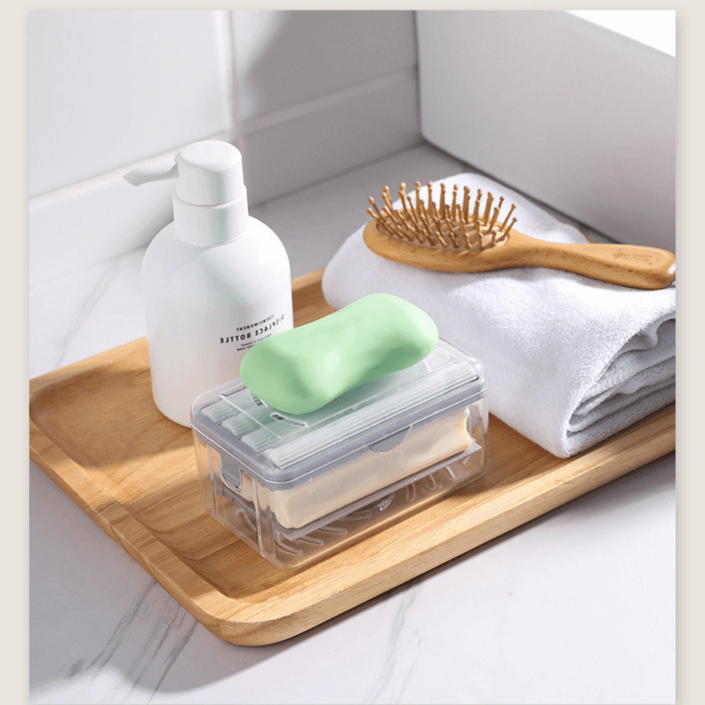 Multifunctional Soap Dispenser With Soap Roller Gadget