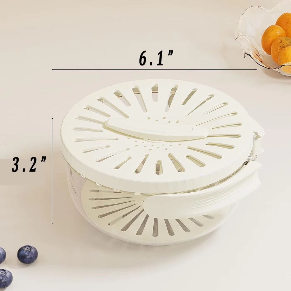 Multifunctional Fruit & Vegetable Drainer Bowl