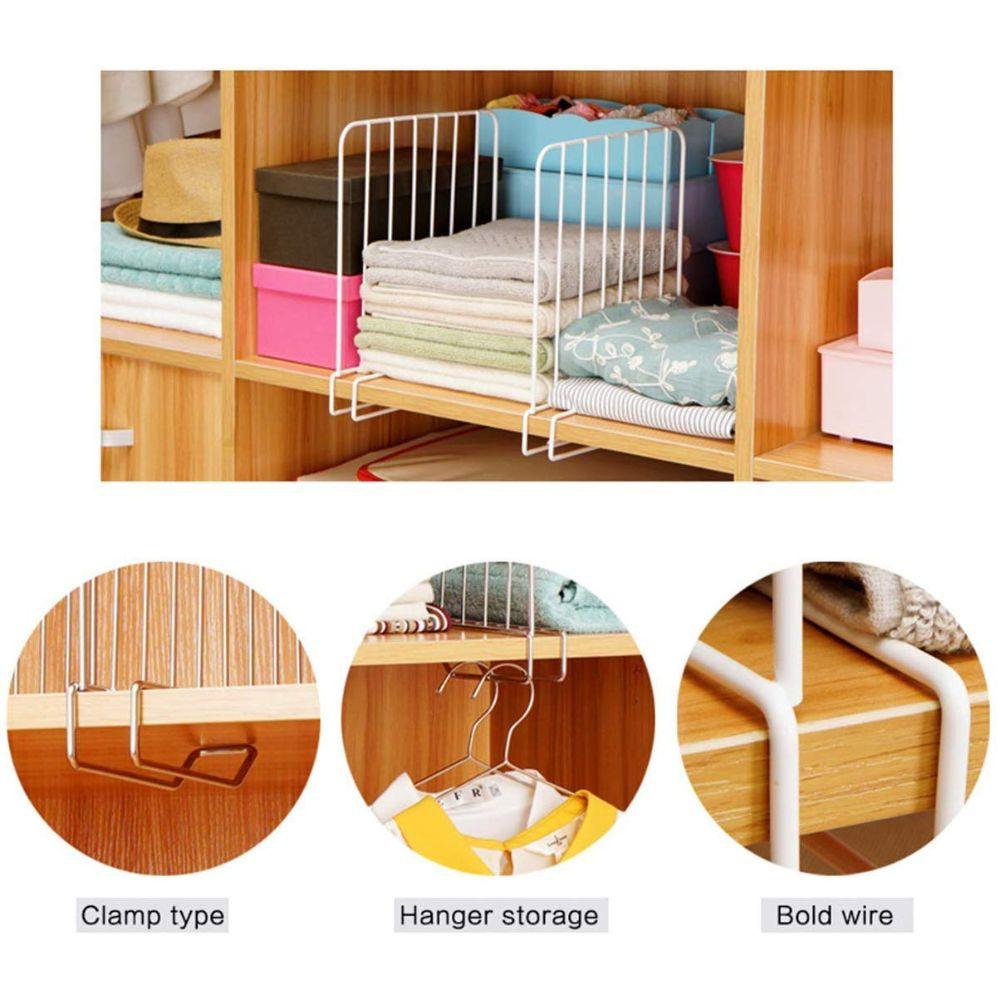 Wardrobe Metal Shelf Divider