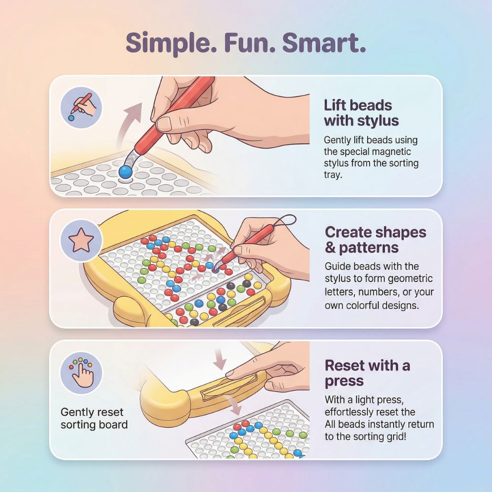 DoodleSync Magnetic Interactive Board Game