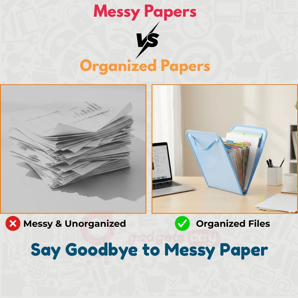 DocuNest™ 13X Multi-Layer File Organizer