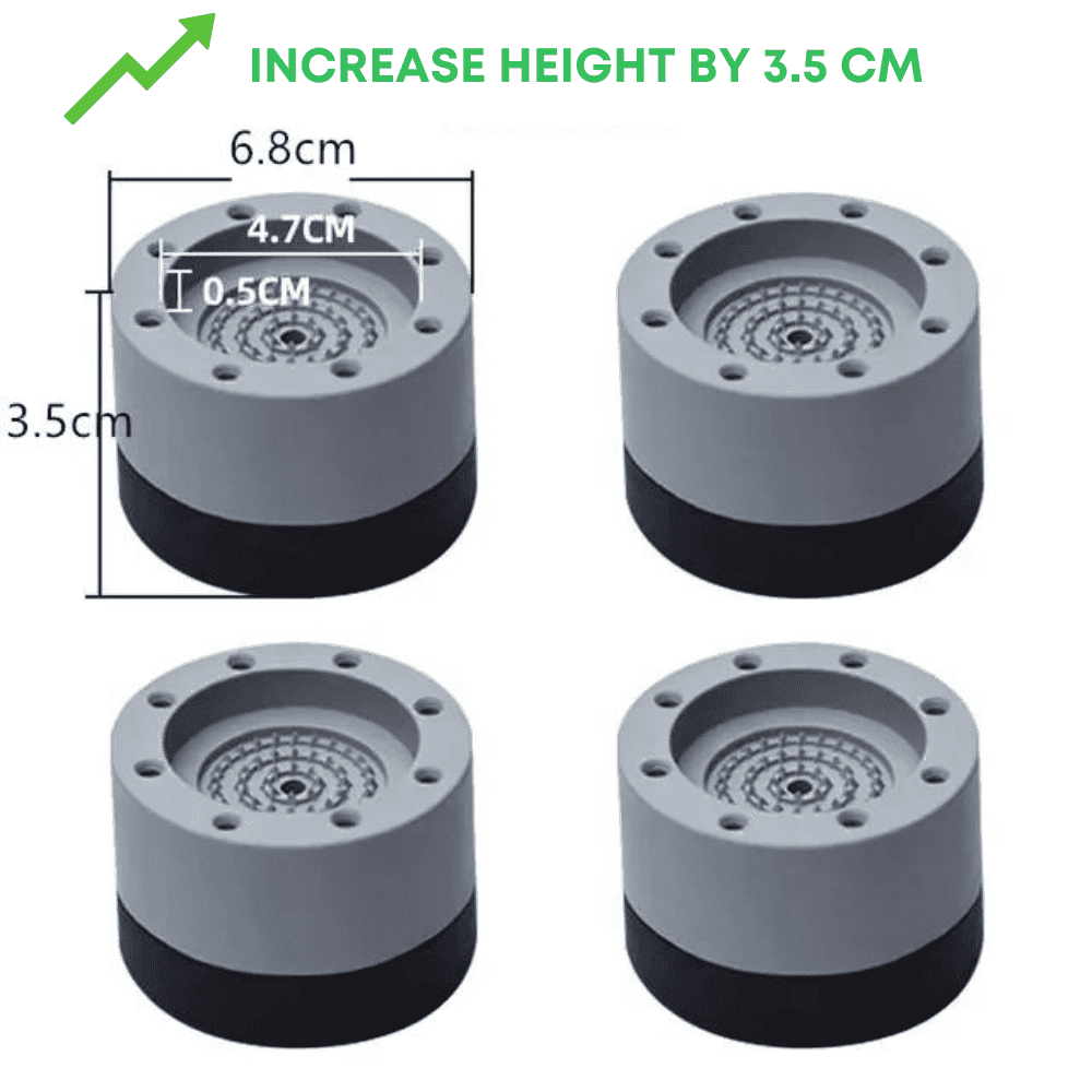 NEW WASHING MACHINE FOOT PADS (Pack Of 4)