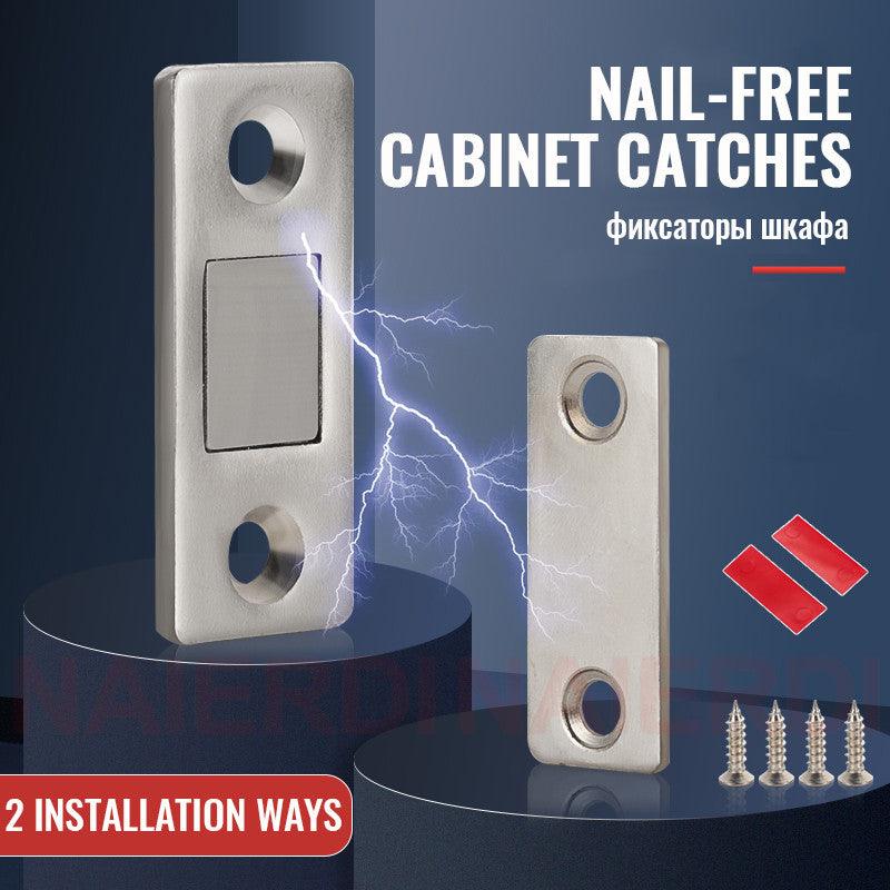 Self Adhesive Magnetic Door Closer (Pack Of 4 Pairs)