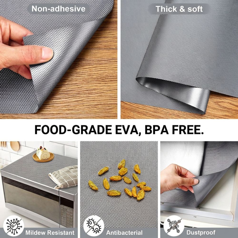Anti Slip Shelf Saver Mat |45 Cm X 5 Meter| Big Roll | Plain Design