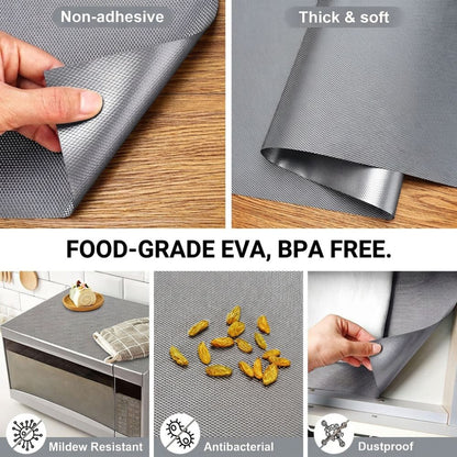 Anti Slip Shelf Saver Mat |45 Cm X 5 Meter| Big Roll | Plain Design