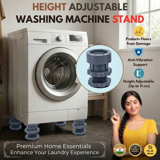 Washing Machine Adjustable Height Footpads (Pack Of 4)