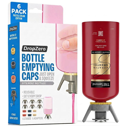 DropZero — Zero-Waste Bottle Kit | Works on Any Bottle | Pack Of 6