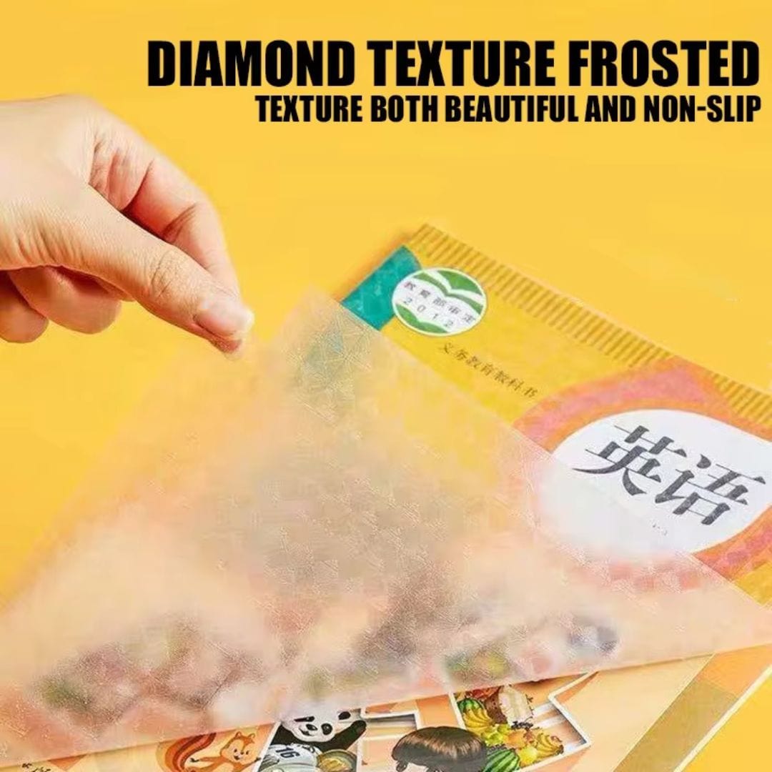Self Adhesive Transparent Book Cover (10 PCs)