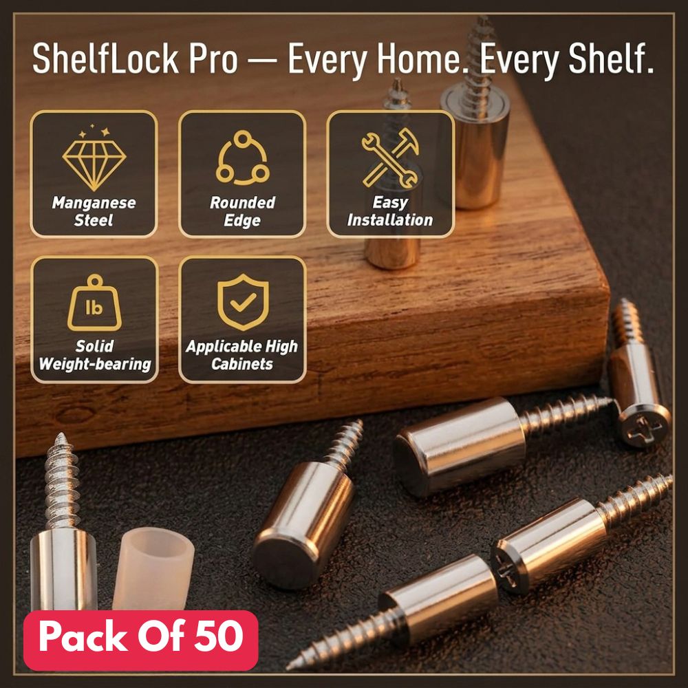 ShelfLock Pro -Pack Of 50