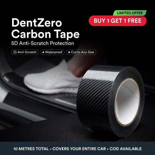 DentZero Car Carbon Tape (Buy 1 Get 1 Free)