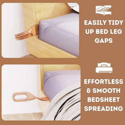 2-in-1 Mattress Raiser & Sheet Tucking Tool (Pack Of 2)