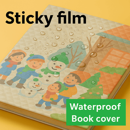 Self Adhesive Transparent Book Cover (Pack Of 30)