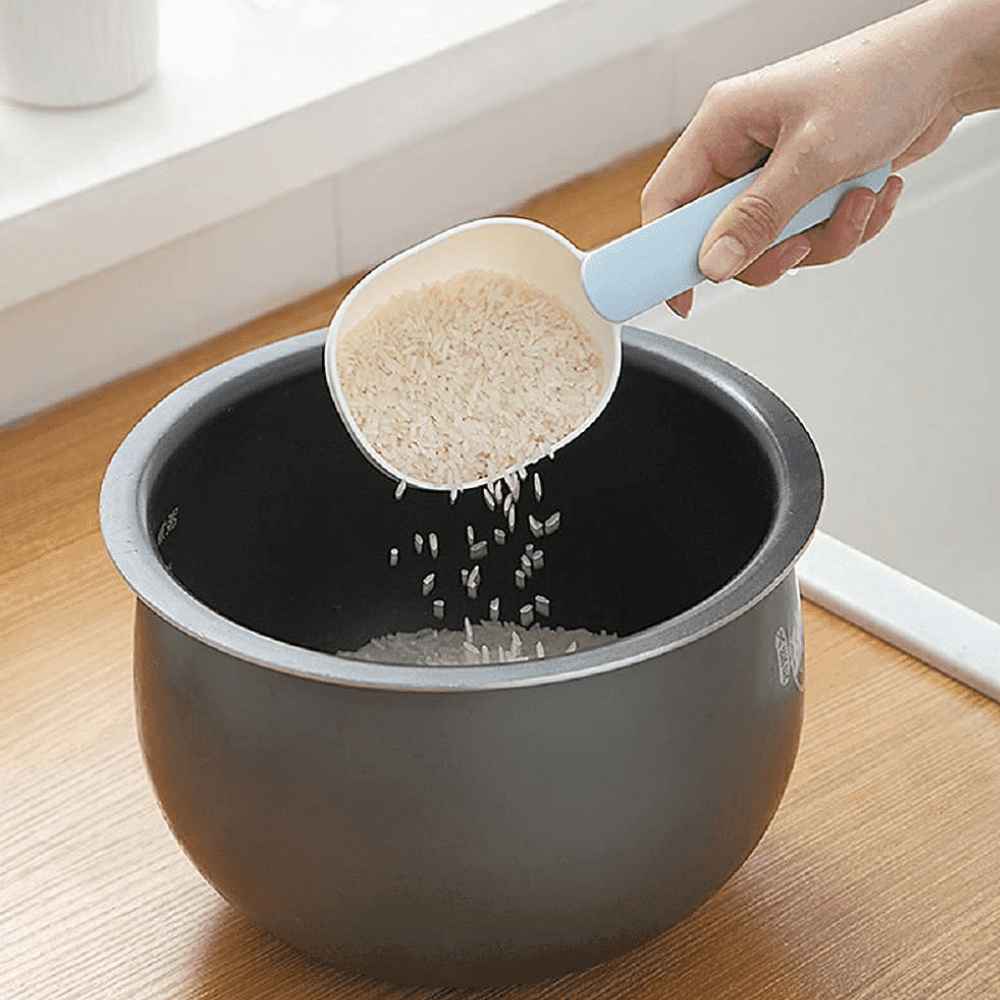 Multipurpose Kitchen Scoop With Clip (Pack Of 4)