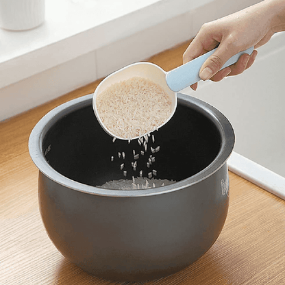 Multipurpose Kitchen Scoop With Clip (Pack Of 4)