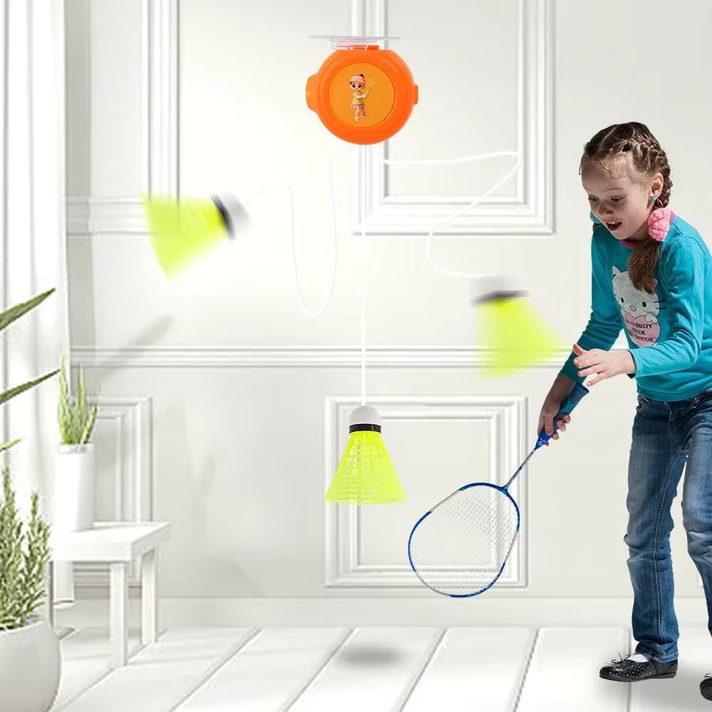 Indoor Self Practice Badminton Trainer