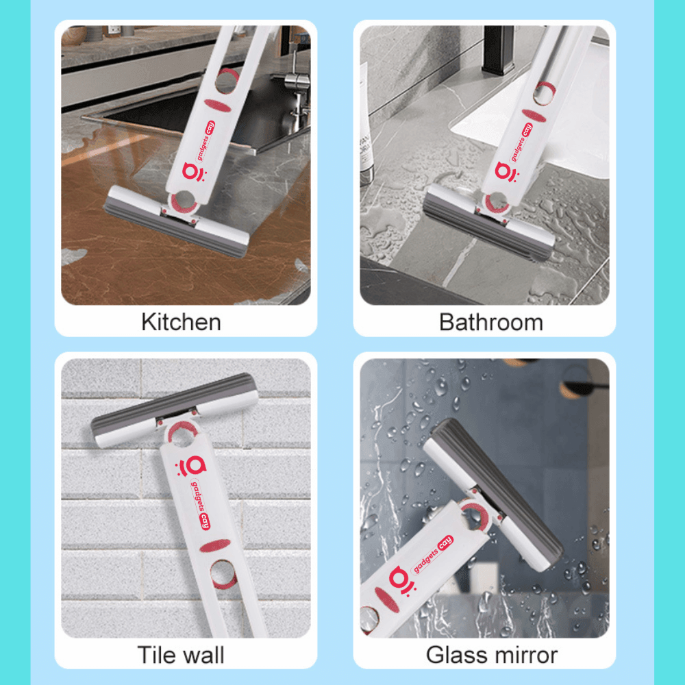 Portable Self-Squeeze Mini Mop