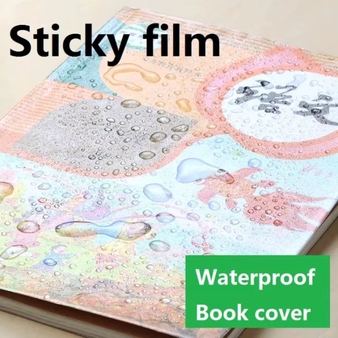 Self Adhesive Transparent Book Cover (10 PCs)