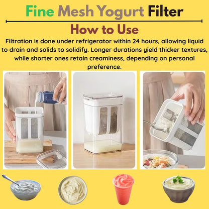 Fine Mesh Yogurt Filter