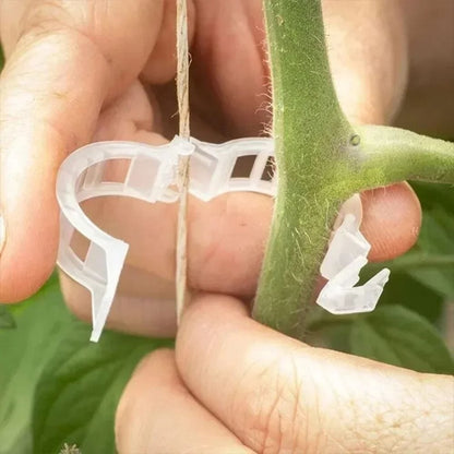 PlantGripz™ – Reusable Smart Clips for Plant Support (Buy 100 Get 100 Free)