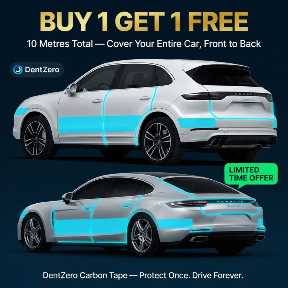 DentZero Car Carbon Tape (Buy 1 Get 1 Free)