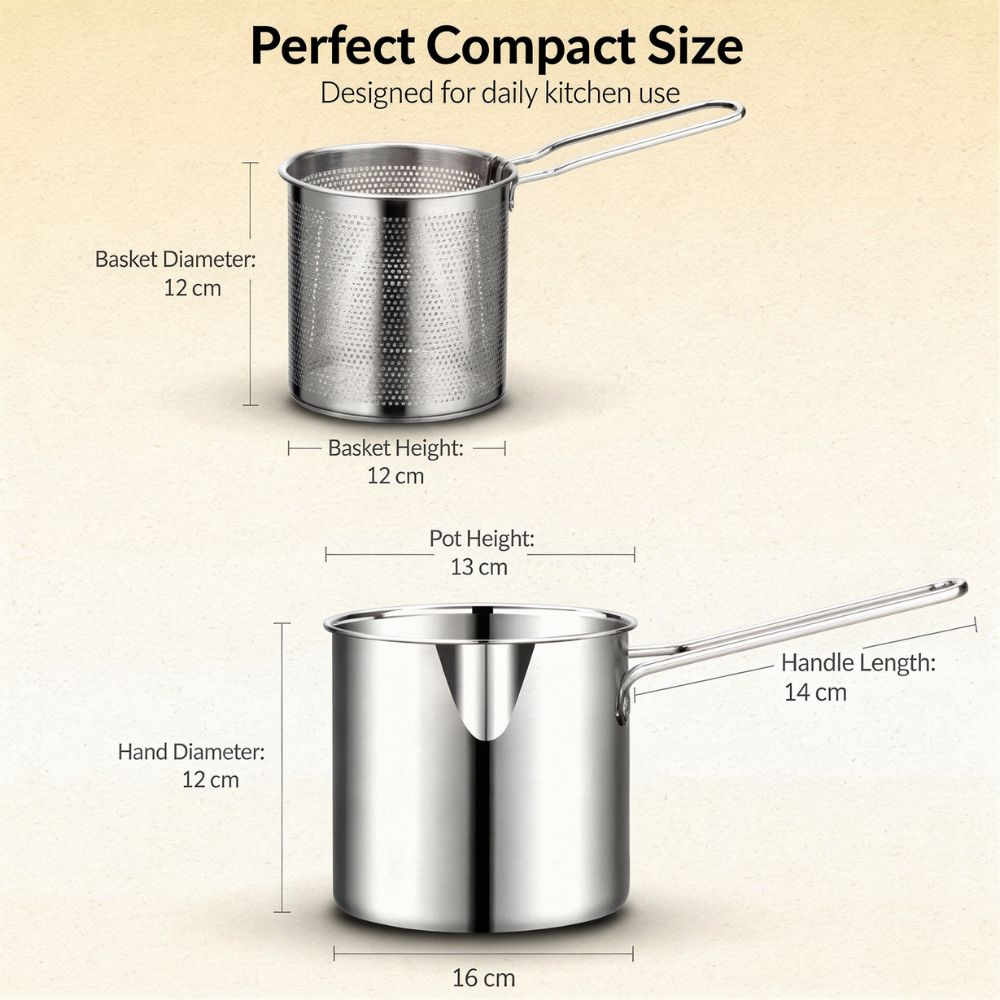 FryNest Smart Mini Fry Pot