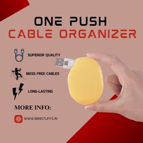 One Push Cable Organizer | Buy 1 Get 2 Free