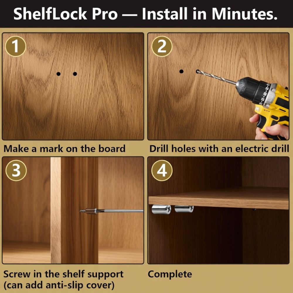 ShelfLock Pro -Pack Of 50