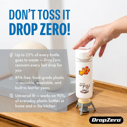 DropZero — Zero-Waste Bottle Kit | Works on Any Bottle | Pack Of 6