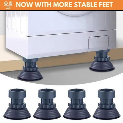 New Big Feet Adjustable Height Appliances FootPads (Pack Of 4)