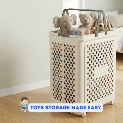 TidyNest Foldable Laundry Basket