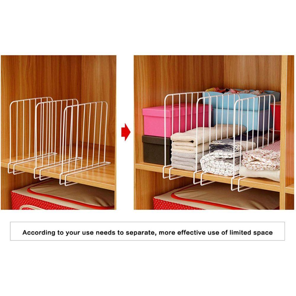 Wardrobe Metal Shelf Divider