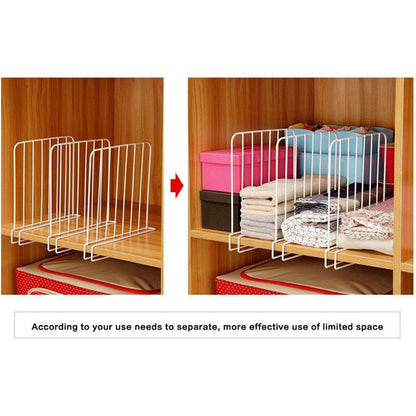 Wardrobe Metal Shelf Divider