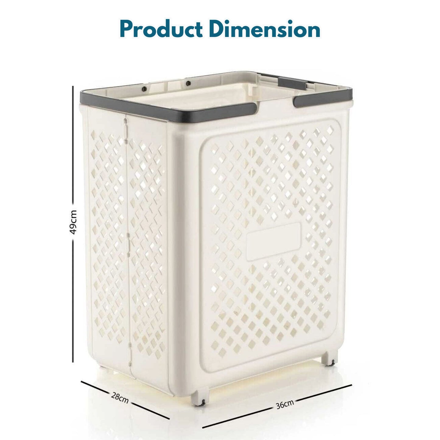 TidyNest Foldable Laundry Basket