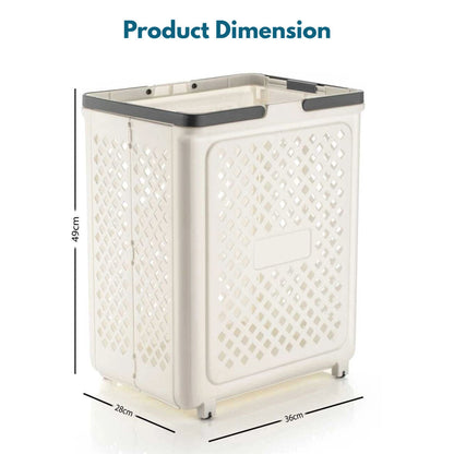 TidyNest Foldable Laundry Basket