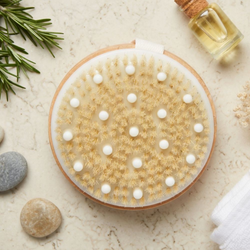 GlowRitual™ Wooden Body Scrub Brush