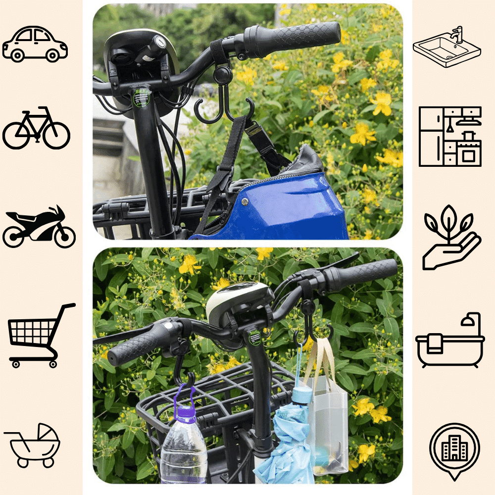 Multipurpose Bag Holder (Pack Of 2 Sets)
