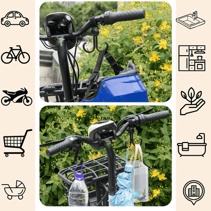 Multipurpose Bag Holder (Pack Of 2 Sets)