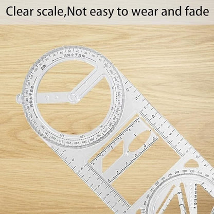Multipurpose Geometric Ruler (Buy 1 Get 1 Free)