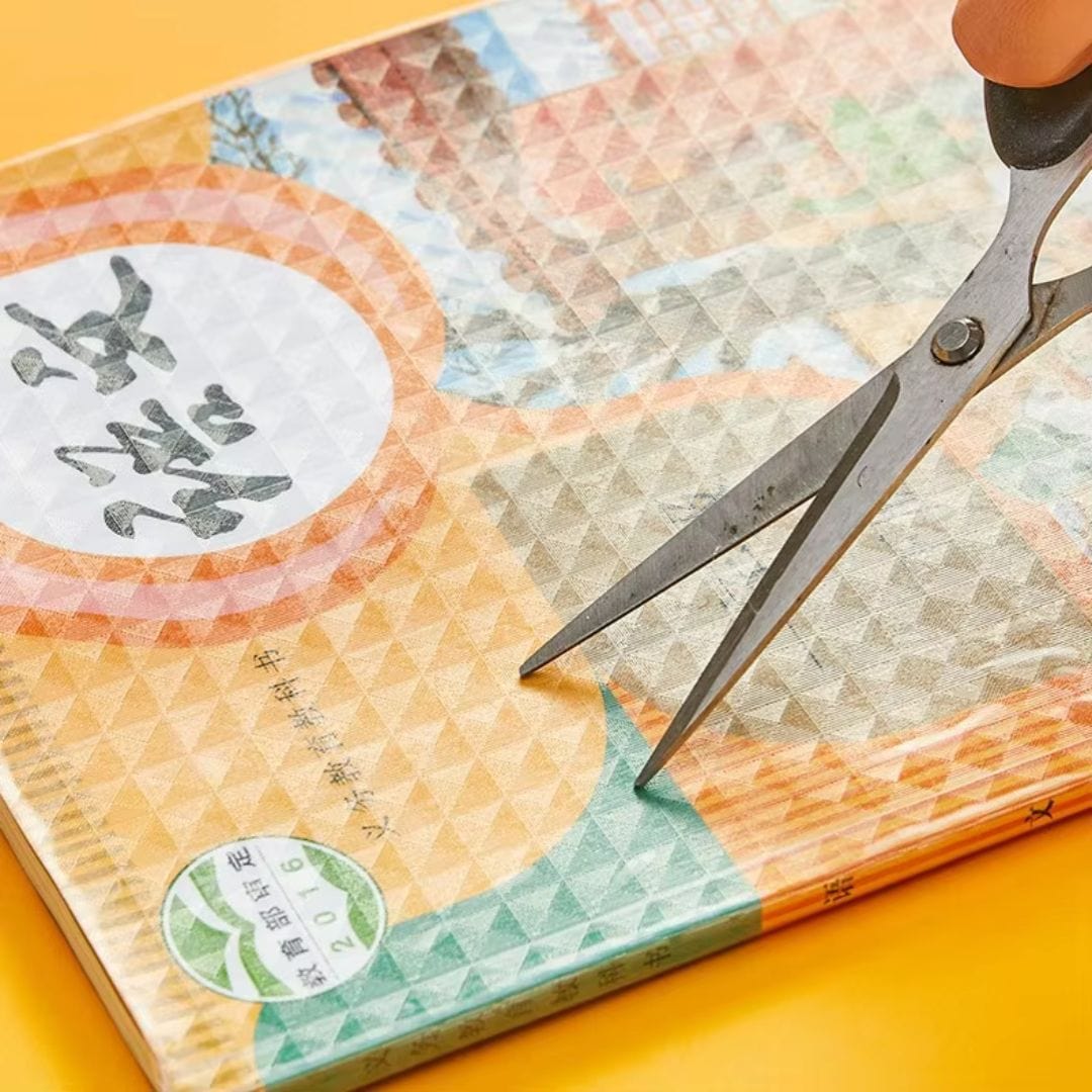 Self Adhesive Transparent Book Cover (10 PCs)