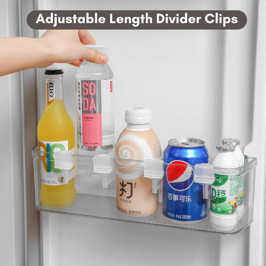 Multipurpose Fridge Divider Clips