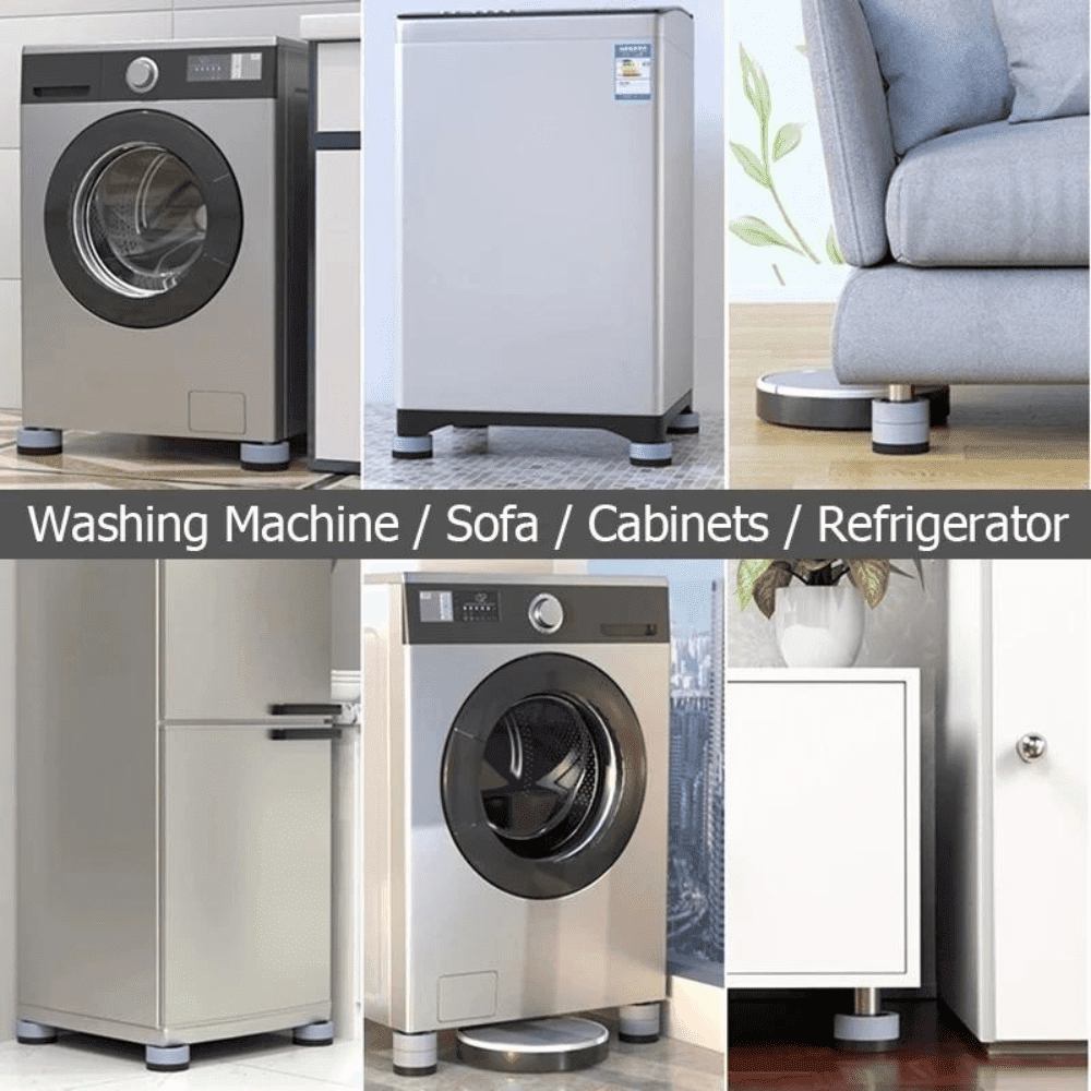 NEW WASHING MACHINE FOOT PADS (Pack Of 4)