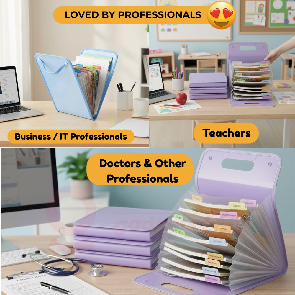 DocuNest™ 13X Multi-Layer File Organizer