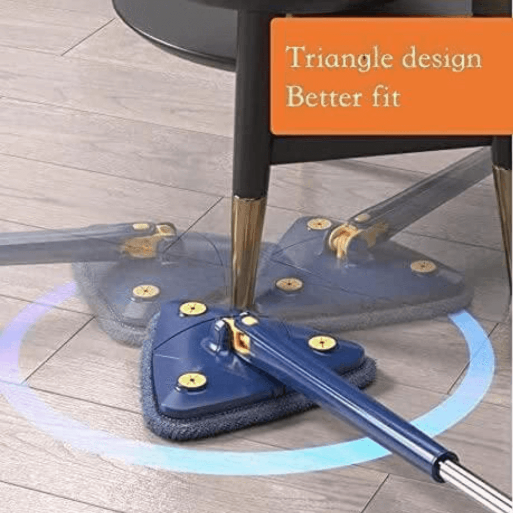 TRIANGLE MULTIFUNCTIONAL FLOOR AND TILES CLEANING MOP