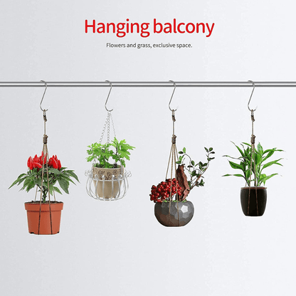 Unique S Shaped Hook For Hangers (Pack Of 5)