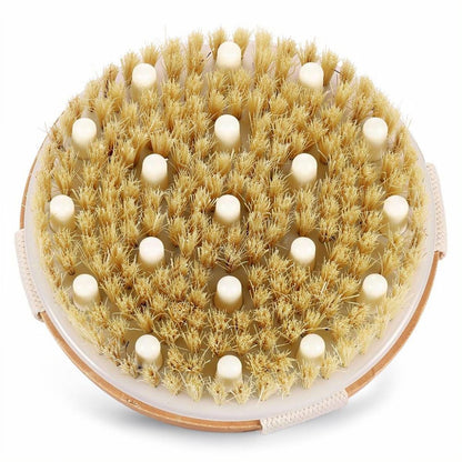 GlowRitual™ Wooden Body Scrub Brush