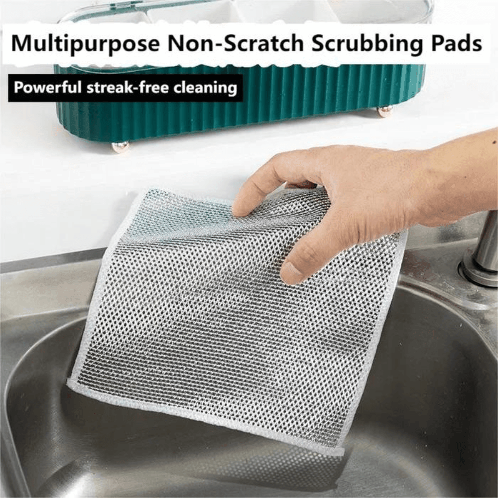 Dishwash Combo (Steel Scrubber + Soap Dispenser)