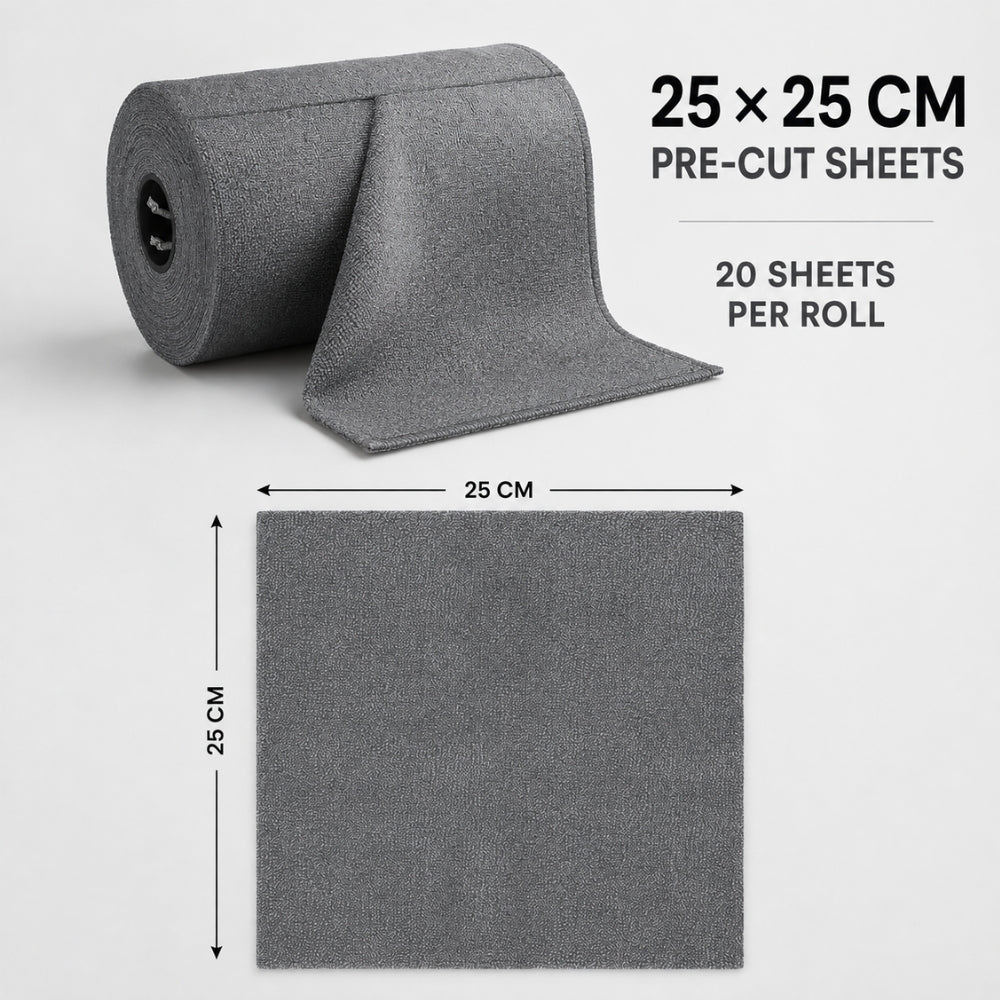 WipeRoll Reusable Cleaning Cloth | 4000 Times Washable | Buy 1 Get 1 Free